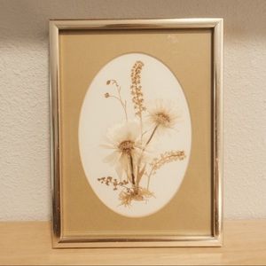 Vintage Dried Flower Wall Decor